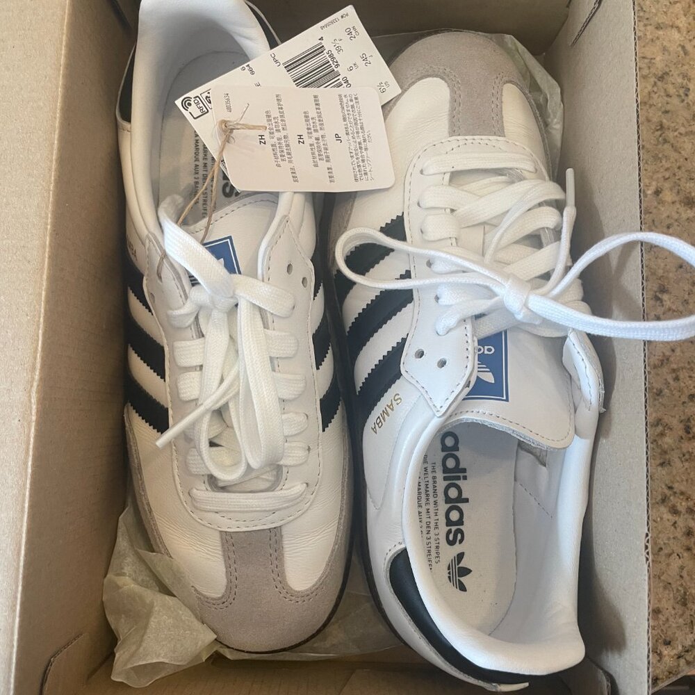 ADIDAS Samba OG White (Size 6)